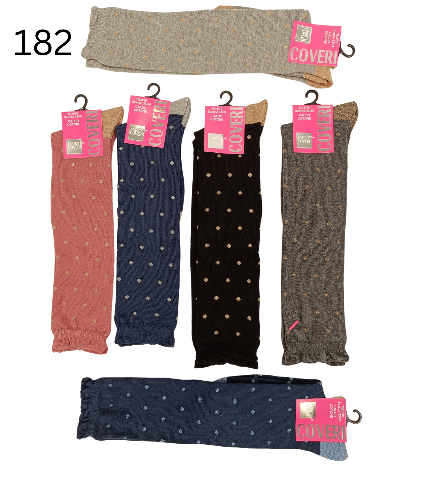 AURORA GIRL'S LONG SOCKS Tellini S.r.l. Wholesale Clothing